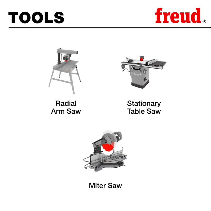 Freud LU84M014: 14" x 70T Combination Blade - Image 3